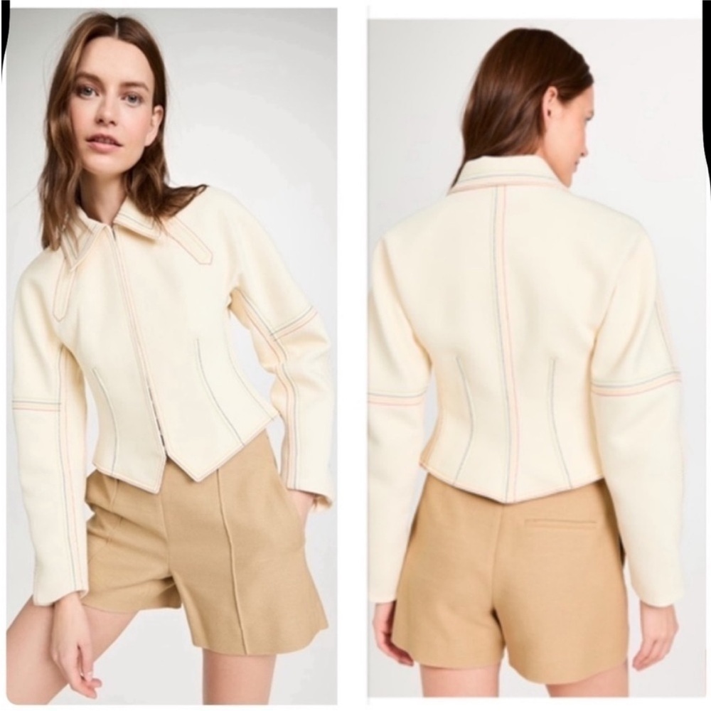 Like New Tory Burch Cotton Twill Jacket